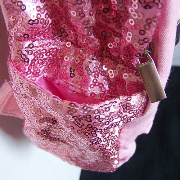 Holographic Emoji Patch Medium Backpack - Pink - Picture 5 of 7